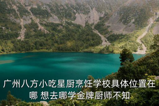 廣州八方小吃星廚烹飪學校具體位置在哪 想去哪學金牌廚師不知