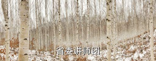 省委講師團(tuán)