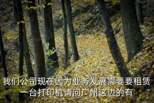 廣州有哪個地方可以租打印機，廣州哪里有出租微信照片打印機的