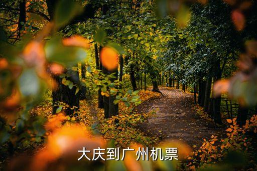 廣州到大慶飛機多少錢，廣州到大慶最便宜的飛機票2014120日