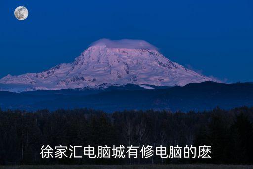 上海市徐家匯修電腦，徐家匯電腦城有修電腦的麼