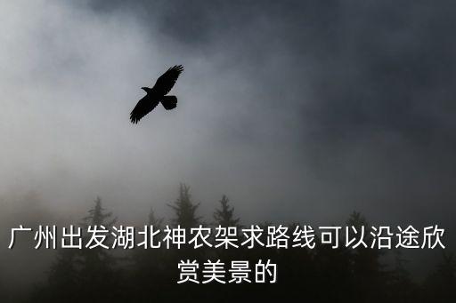廣州到神農(nóng)架最快方法，廣州怎么去神農(nóng)架最快