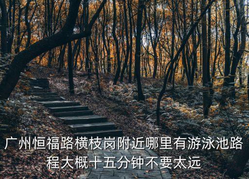廣州恒福路附近有游泳池嗎，廣州恒福路橫枝崗附近哪里有游泳池路程大概十五分鐘不要太遠