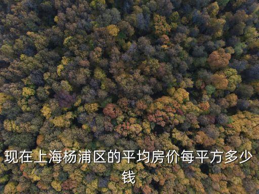 上海市楊浦區軍工路2500號房價，上海楊浦區房價