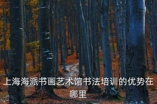 上海海派書畫藝術館書法培訓的優勢在哪里