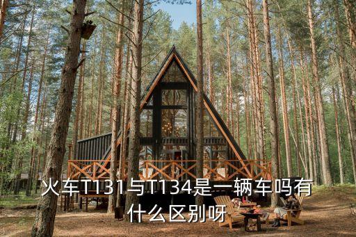 火車T131與T134是一輛車嗎有什么區別呀