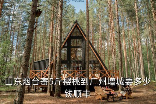 山東煙臺寄5斤櫻桃到廣州增城要多少錢順豐