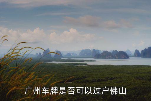 廣州國(guó)五的車還能過(guò)戶到佛山嗎，廣州車牌是否可以過(guò)戶佛山