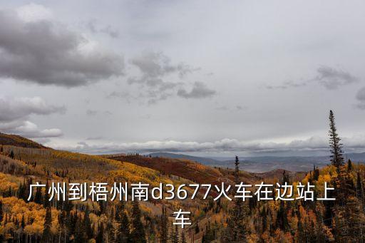 梧州到廣州南高鐵票需要多少分鐘，廣州南到梧州南坐火車要多久
