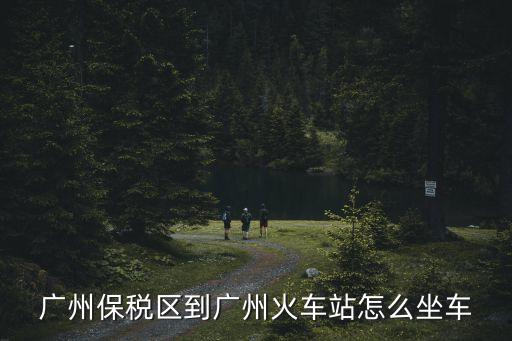 廣州保稅區到廣州火車站怎么坐車