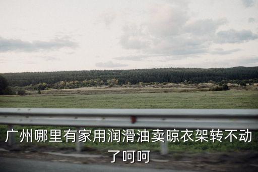 廣州哪里有家用潤滑油賣晾衣架轉不動了呵呵
