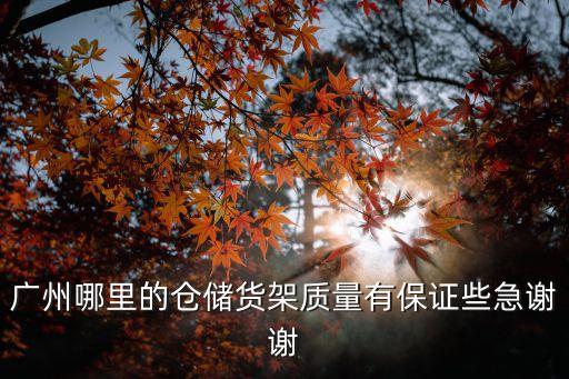 廣州木質貨架，廣州哪里的倉儲貨架質量有保證些急謝謝