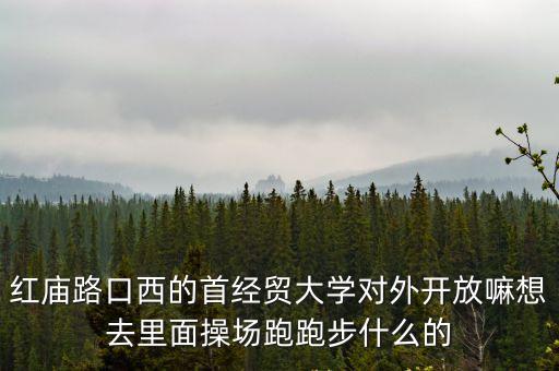 紅廟路口西的首經貿大學對外開放嘛想去里面操場跑跑步什么的