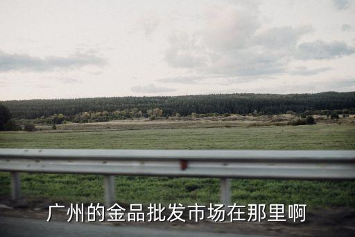 廣州的金品批發市場在那里啊