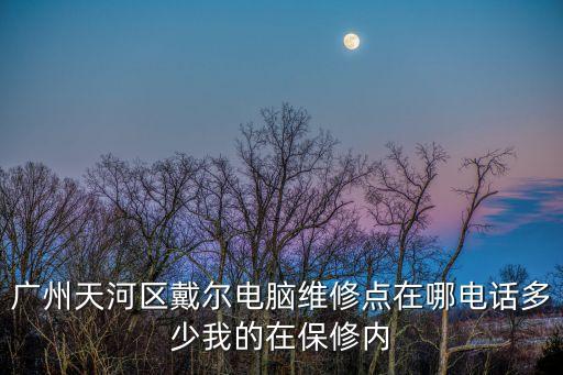 廣州天河區戴爾電腦維修點在哪電話多少我的在保修內