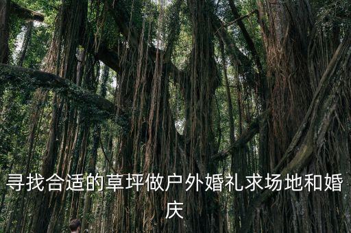 廣州白云區適合戶外婚禮的地方，尋找合適的草坪做戶外婚禮求場地和婚慶