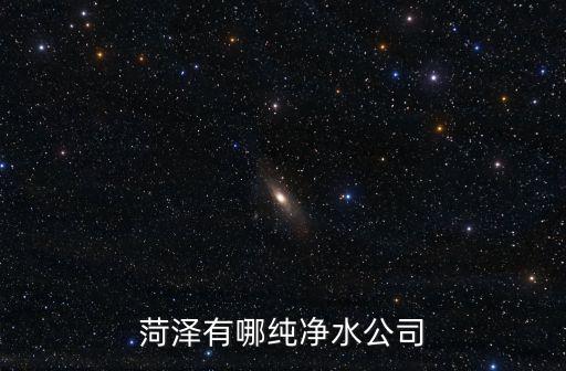 菏澤有哪純凈水公司