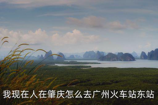 我現在人在肇慶怎么去廣州火車站東站