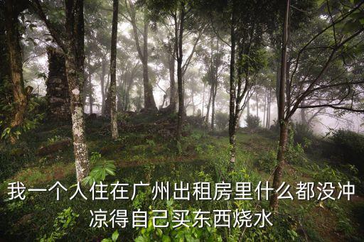 廣州租房的經(jīng)歷，在廣州跟異性合租是種什么體驗