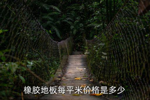 廣州出口彈性橡膠地板價格，橡膠地板每平米價格是多少