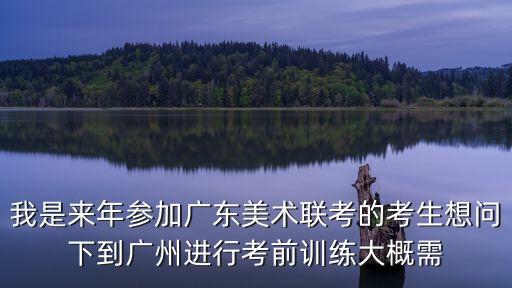 廣州美術生集訓學費多少，廣州美術高考特訓大約需要多少錢