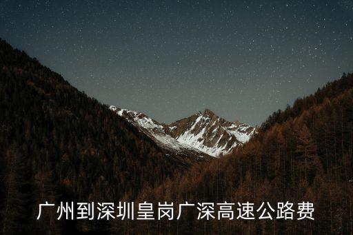 從廣州到深圳高速，廣州到深圳走哪條高速比較順暢