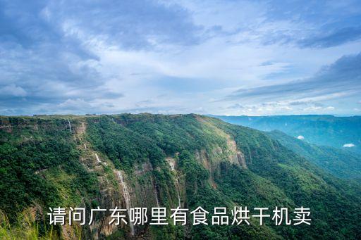 請問廣東哪里有食品烘干機賣