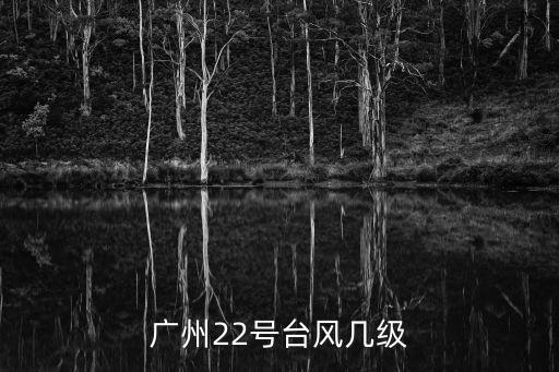廣州市放臺風全民動員令，廣州22號臺風幾級