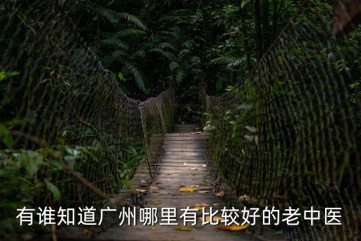廣州有什么老的中醫館，廣州有比較好的老中醫治療痤瘡的嗎