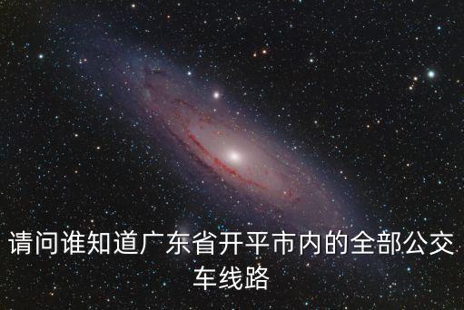 廣州開(kāi)平公交站牌，開(kāi)平鎮(zhèn)公交路線到市區(qū)