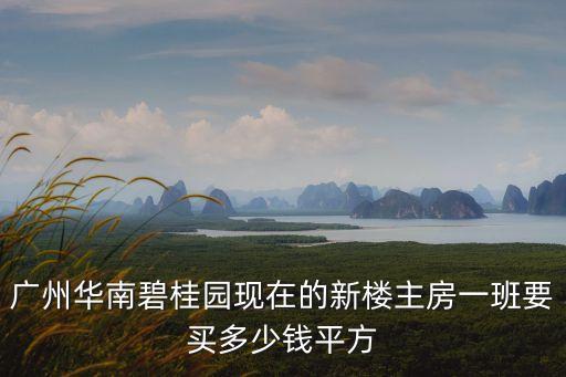 廣州碧桂園新房房源房?jī)r(jià)，廣州華南碧桂園房?jī)r(jià)