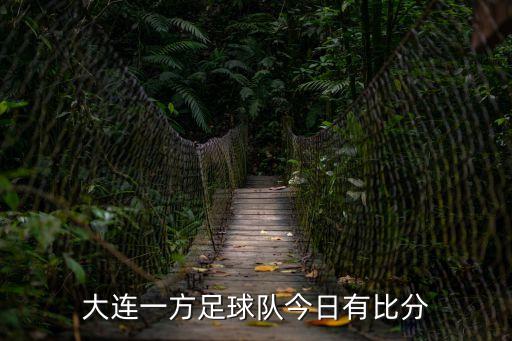 大連一方足球隊今日有比分
