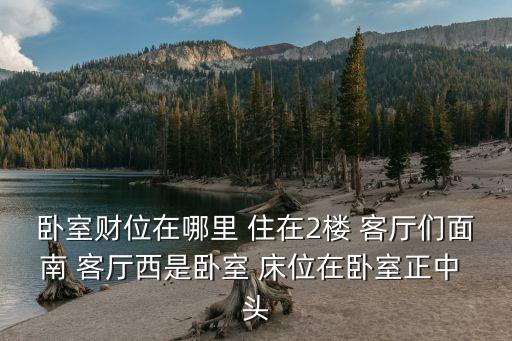 臥室財位在哪里 住在2樓 客廳們面南 客廳西是臥室 床位在臥室正中 頭
