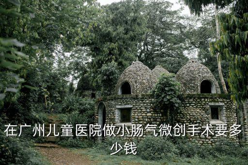 廣州小腸氣手術費用，在廣州兒童醫院做兒童小腸氣手術要多少費用