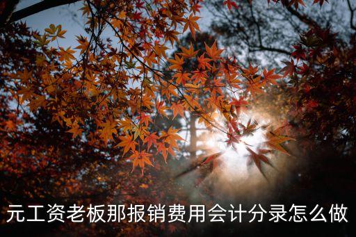 報銷費用，費用報銷單中報銷項目怎么填
