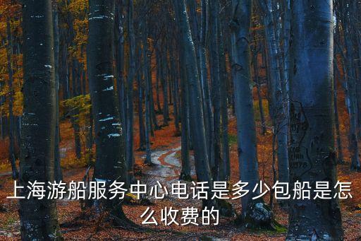 上海市海輪局游輪公司，上海游船服務中心電話是多少包船是怎么收費的