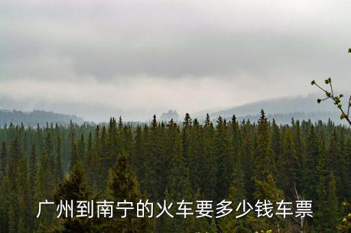 廣州g106列車，廣州火車站到南寧有幾點(diǎn)的火車搭