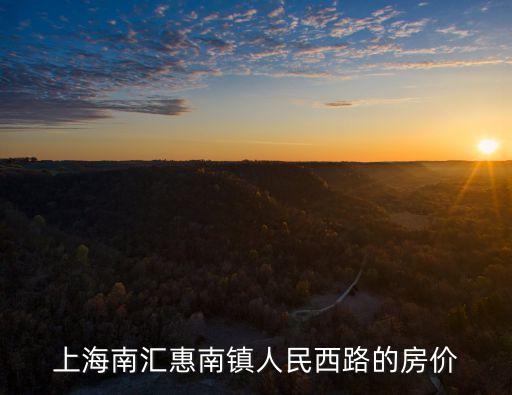 上海市惠南區最新房價，現在南匯惠南鎮房價多少