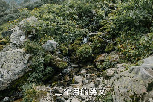 十二個月份英語，十二個月的英文