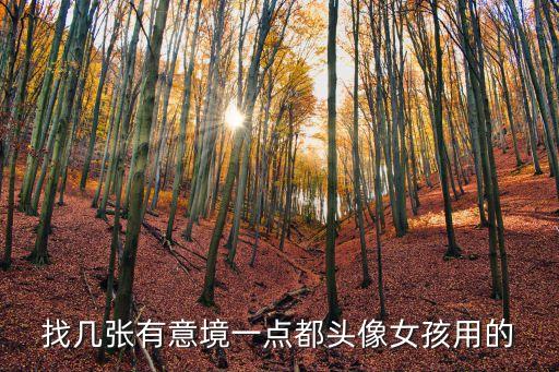 找?guī)讖堄幸饩骋稽c(diǎn)都頭像女孩用的