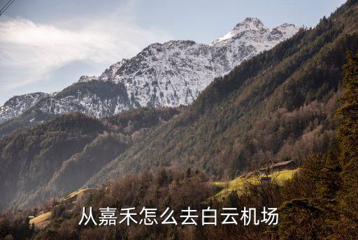 廣州嘉禾望崗到白云機場怎么坐車，廣州從嘉禾望崗到白云機場站怎么走