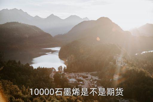 廣州期貨交易所石墨烯期貨，10000石墨烯是不是期貨
