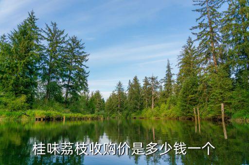 廣州桂味荔枝多少錢一斤現(xiàn)在，桂味荔枝收購價(jià)是多少錢一個