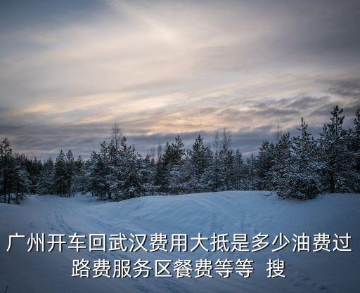 廣州到湖北自駕需要多少油費，廣州到襄陽自駕要多少油錢