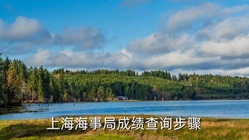 上海市海事局成績查詢，上海海事局成績查詢步驟
