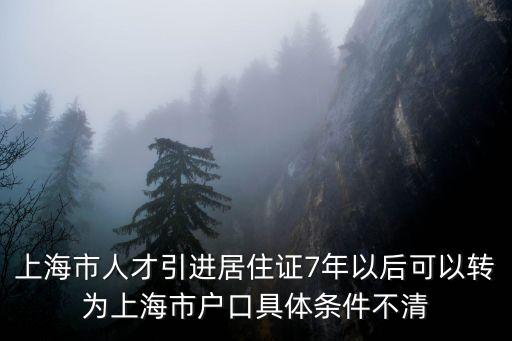上海市人才引進轉(zhuǎn)戶口嗎，我辦理好人才引進居住證后可以通過夫妻分居調(diào)戶把我的戶口調(diào)入上