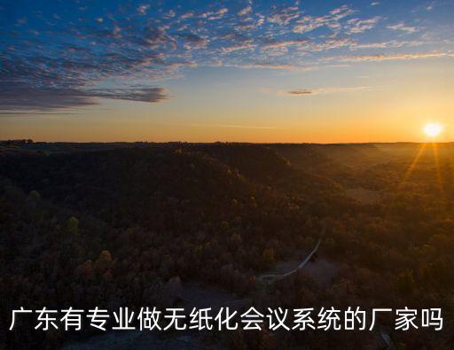 廣東有專業(yè)做無紙化會(huì)議系統(tǒng)的廠家嗎