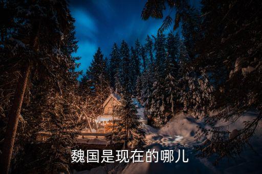 魏國，魏國是現(xiàn)在的哪兒