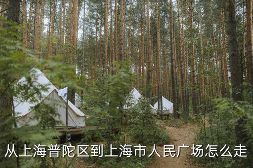 普陀區去上海市中心，從上海普陀區到上海市人民廣場怎么走