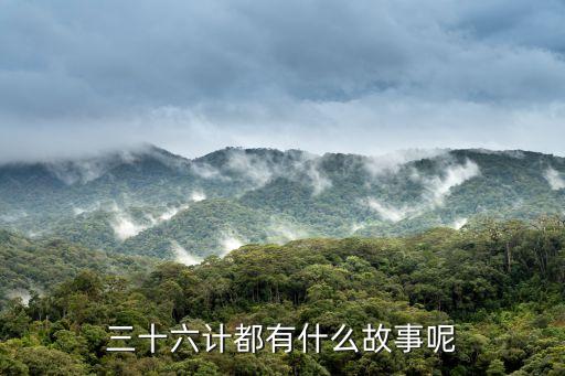 36計故事全集，三十六計的故事